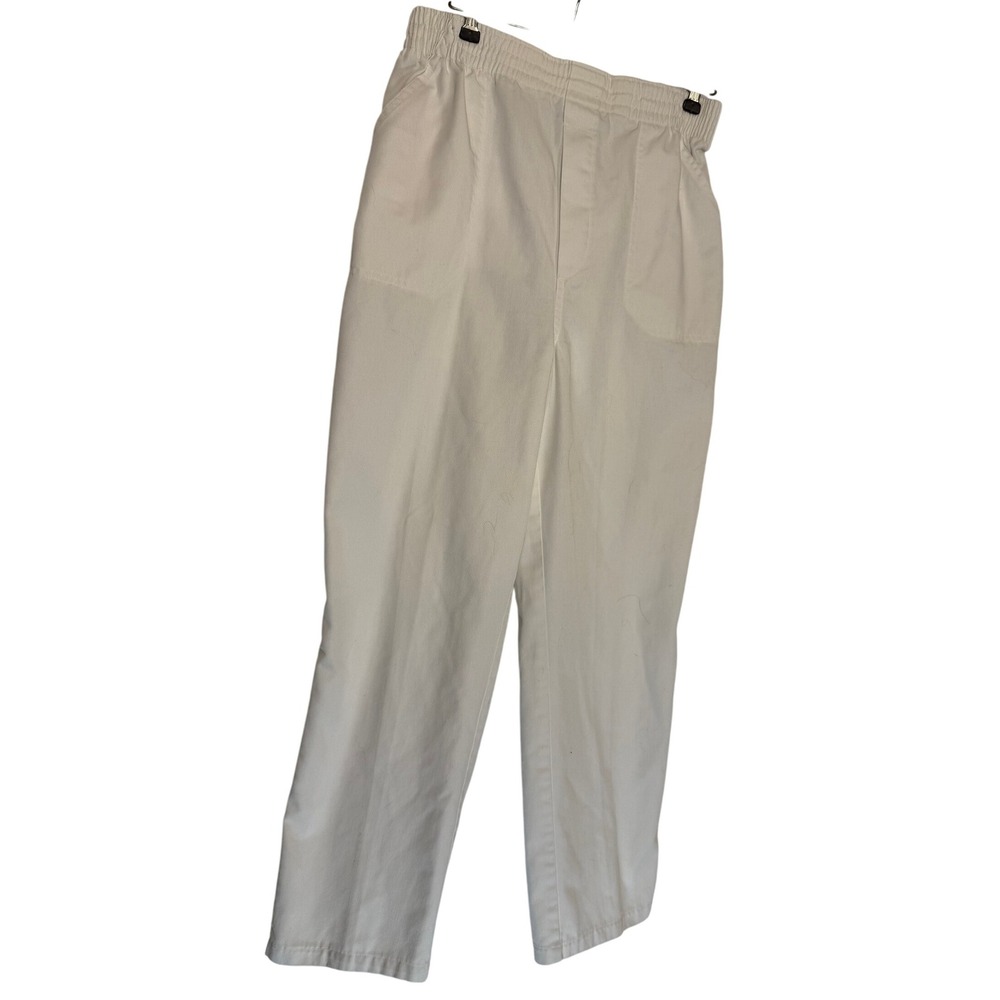 Cabin Creek Elastic Waist Pants Size 10 Cotton Blend Casual Comfort‎